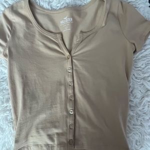 Hollister button up top